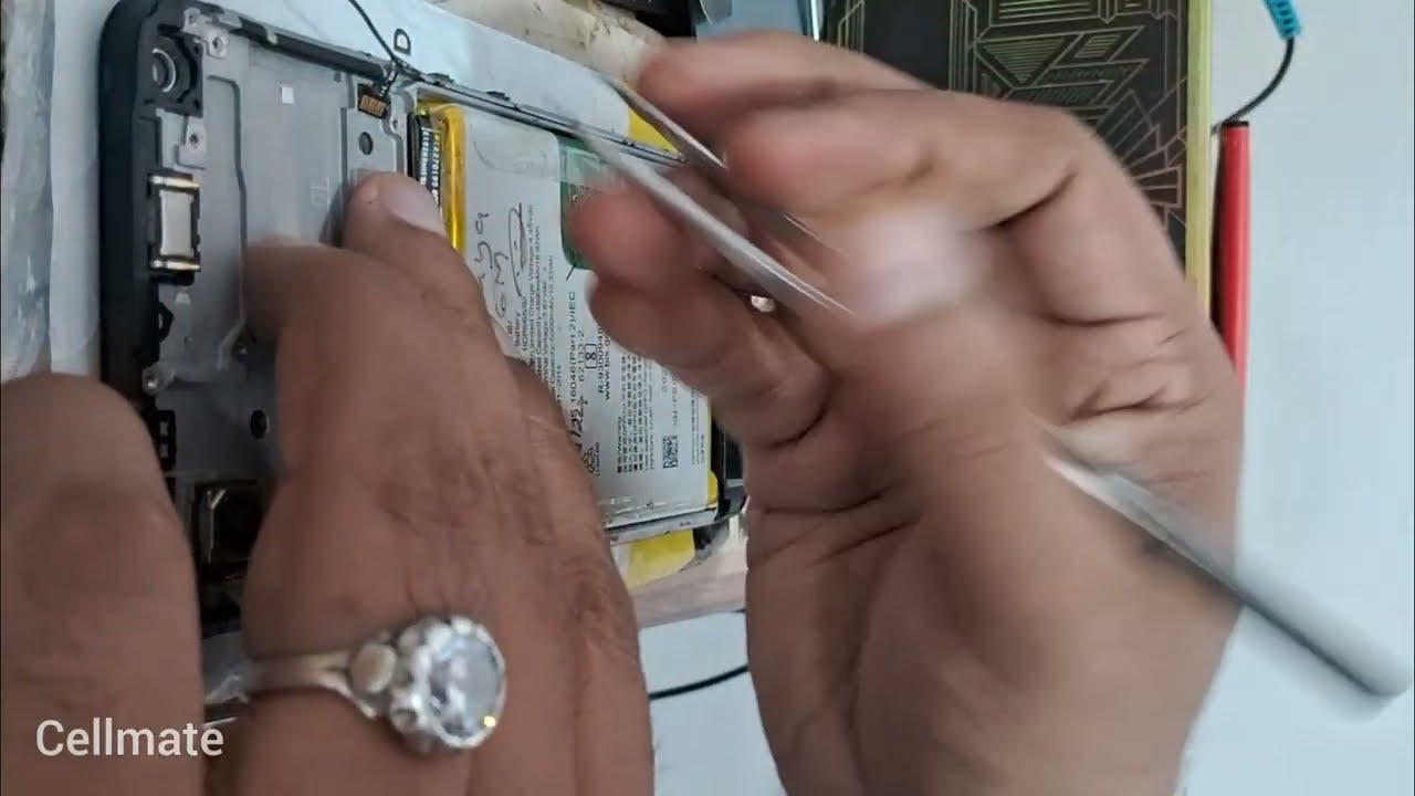 Oppo A54 disassembly | volume button