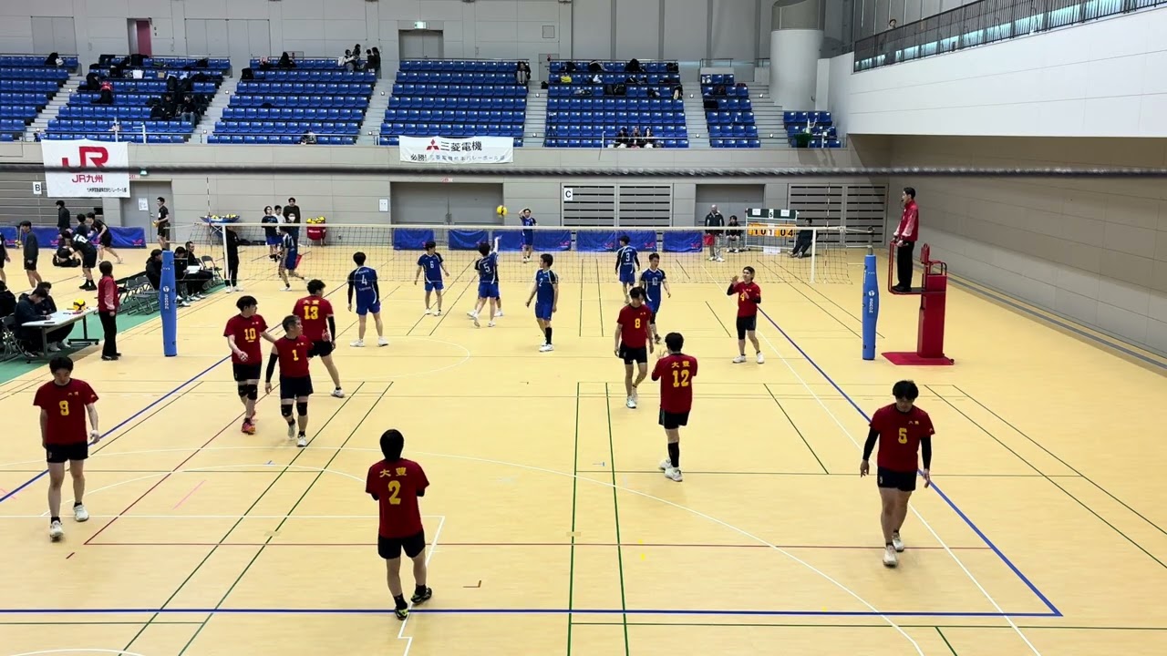 2026.3.7 九州実業団　九電鹿児島vs大豊クラブ　2セット目