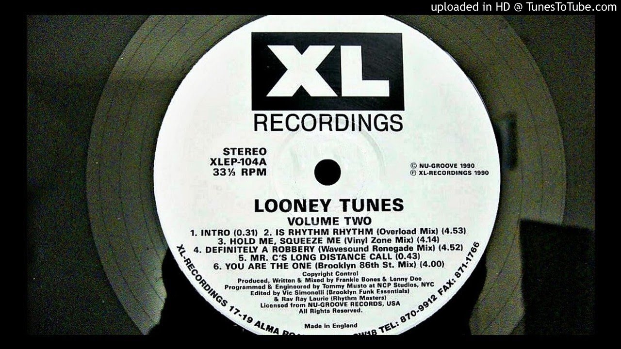 LOONEY TUNES VOL TWO - IS RHYTHM RHYTHM (1990)