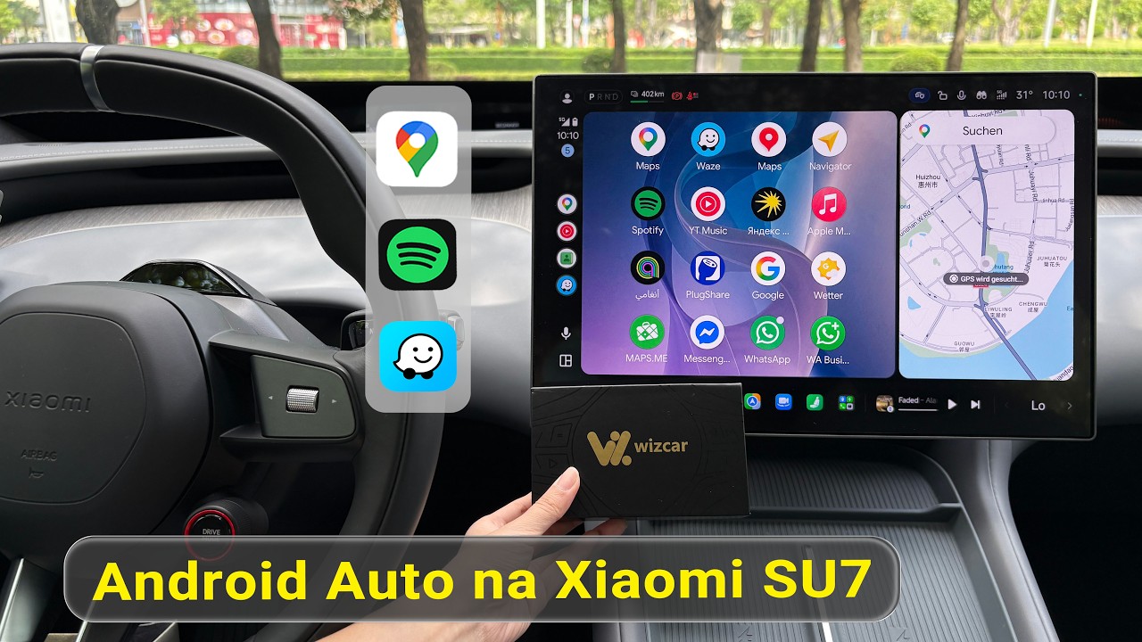 Jak zainstalować Android Auto na Xiaomi SU7 YU7? | Samouczek WIZCAR M1 Pro