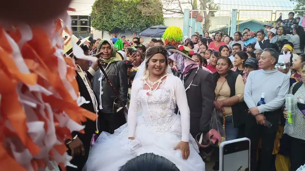 Carnaval Texmelucan Puebla 2025 PARTE 5 LA BODA 👰🏻 - (5/5) Santa María Moyotzingo