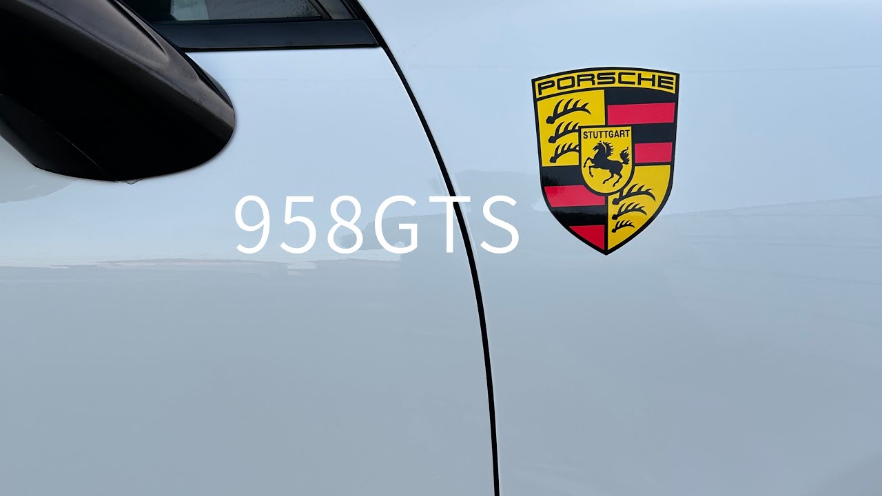 PORSCHE 958 GTS　4.8　カイエンV8 NA最強！純正カーナビでネット動画視聴可能に！