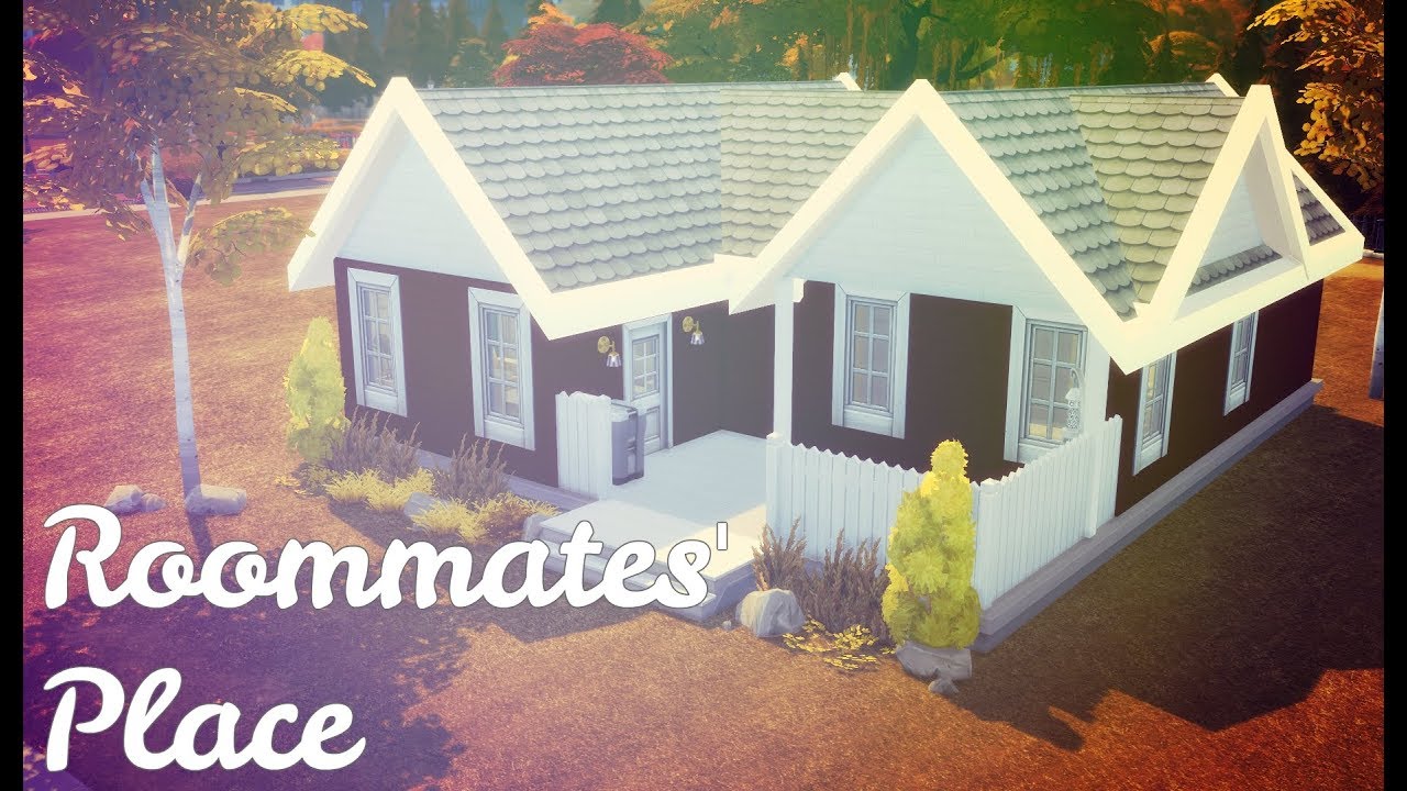 TS4 House Build: ROOMMATES' PLACE