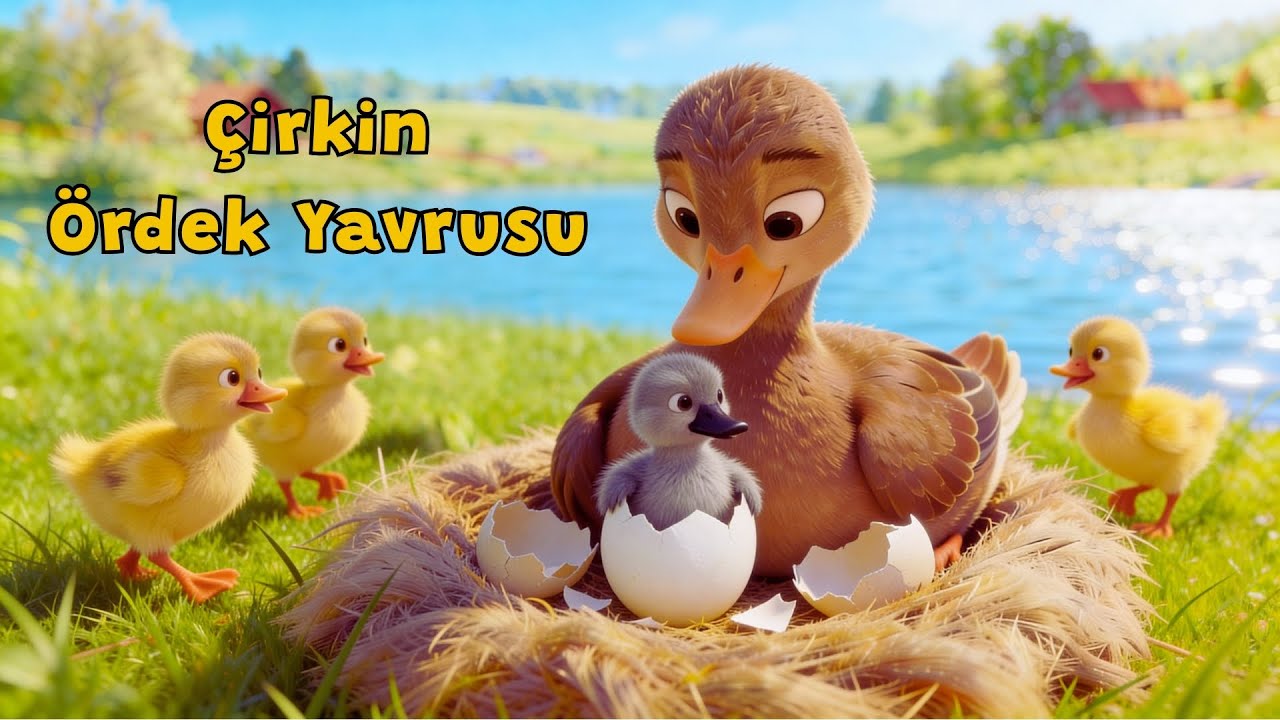 Çirkin Ördek Yavrusu | Çocuk Masalı | @BunnyDooTV #masal #çocukmasalı