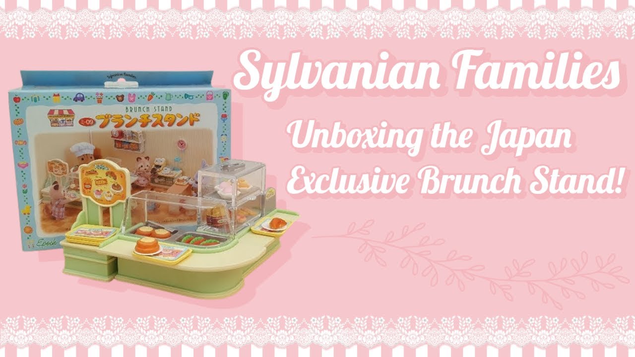 Unboxing the Sylvanian Families Brunch Stand!