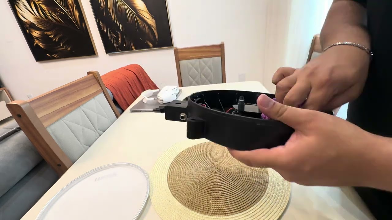 Como lavar pele mesh de bateria eletrônica AMW ed11Pro