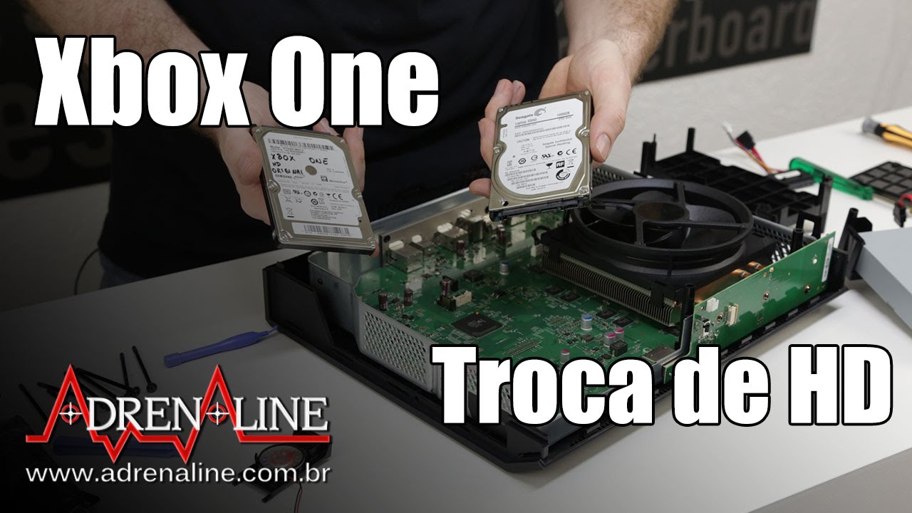 Mudando o HD do XBox One: A missão