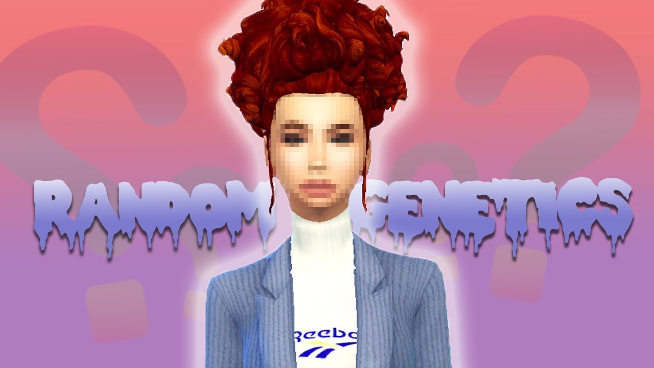 SIMS 4 RANDOM GENETICS CHALLENGE! ✨ A QUEEN