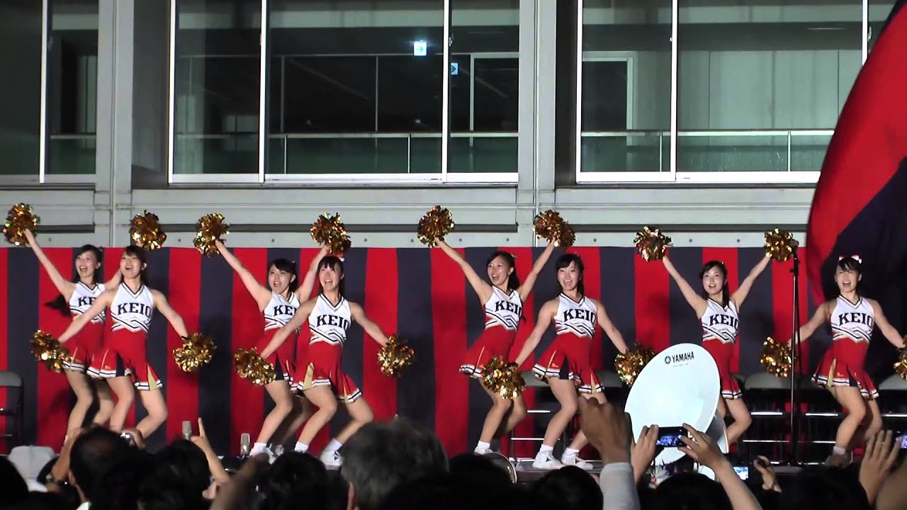 ２０１４年春_慶應優勝祝賀会（MAJORETTES）