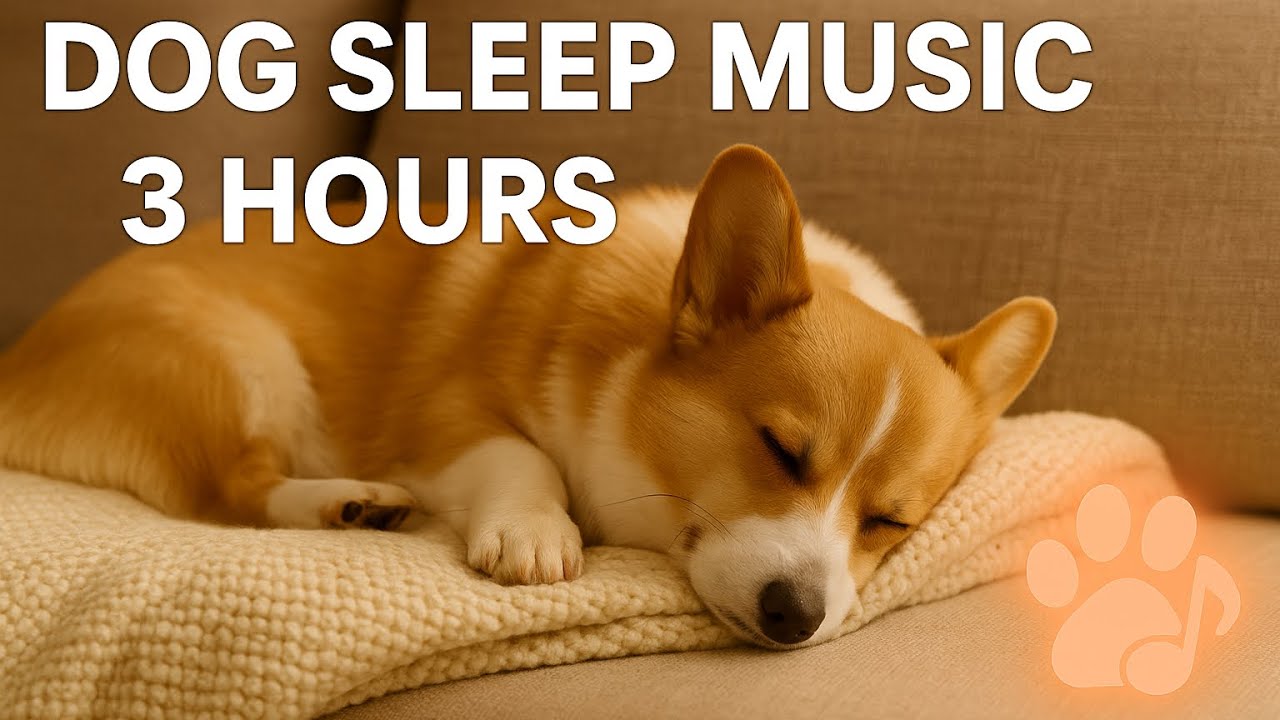 Dog Anxiety Relief Music | Sleep & Relax | 3 Hours