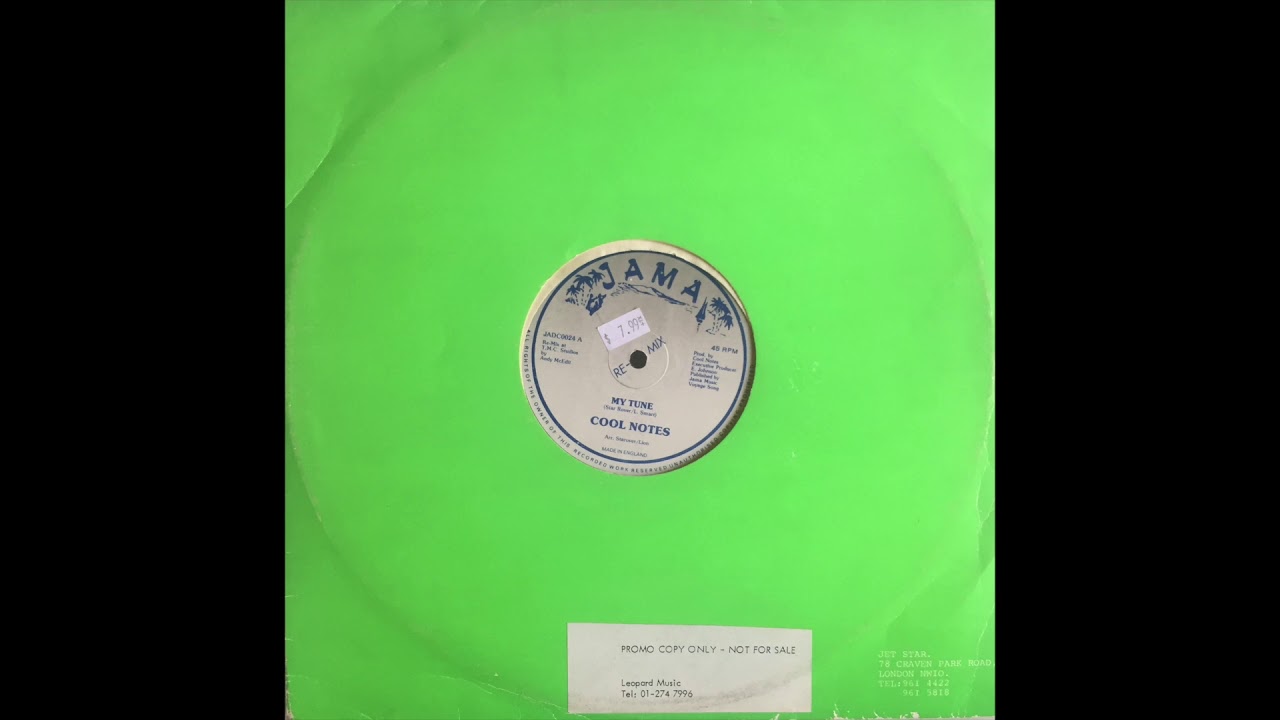 Cool Notes - My Tune (Re-Mix)