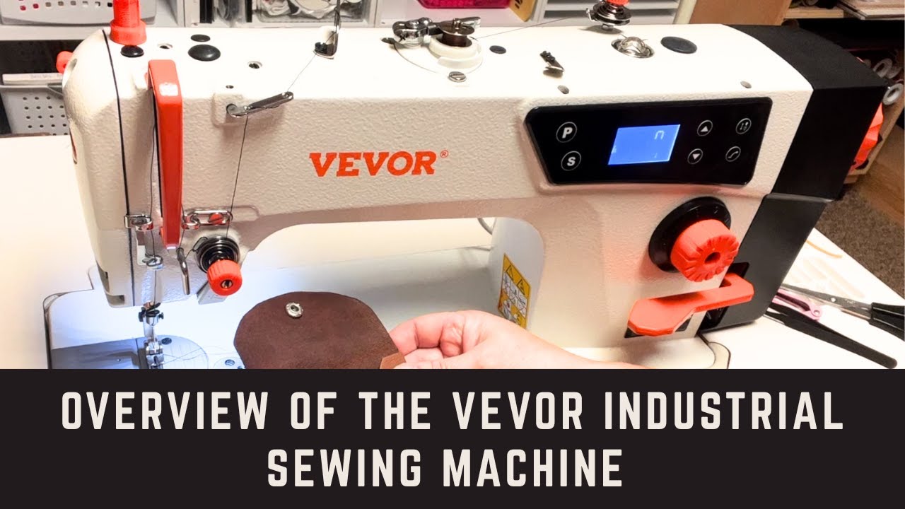 Vevor Industrial Sewing Machine Overview and First Project #vevor