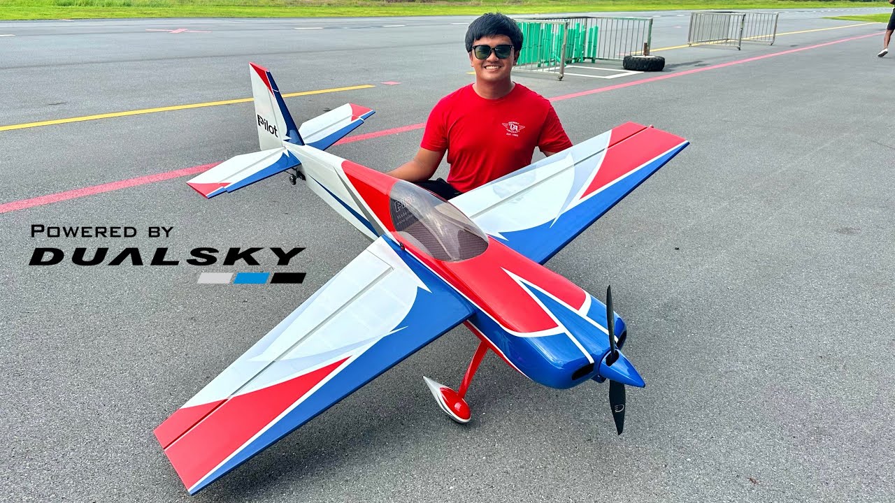 Pilot-RC Slick 74” Powered by Dualsky flown by Ryu