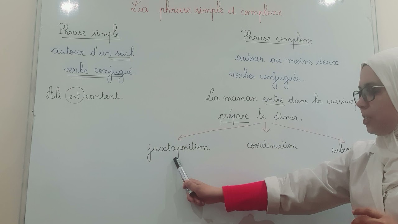 Phrase simple ou complexe??🤔🤔 C'est simple 😉