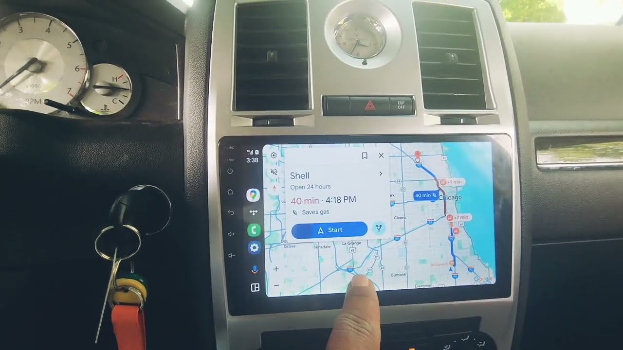 #CheapMods: Android tablet radio features in #Chrysler300