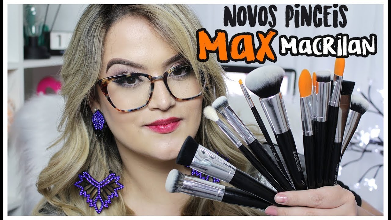 NOVO Kit Pinceis Macrilan | Linha MAX | Dicas de aplicação