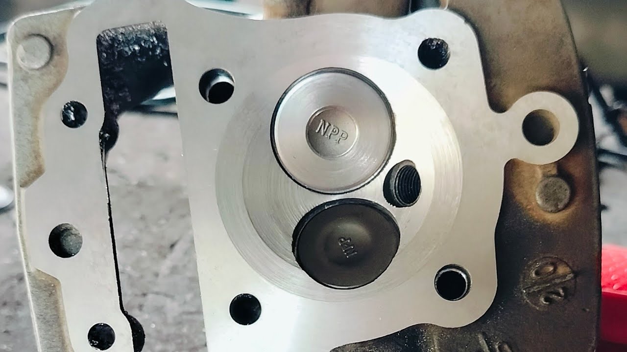 Pasang klep 27/23 di head Blade,gap 4.5 mm cocok untuk nokenas overlap tinggi