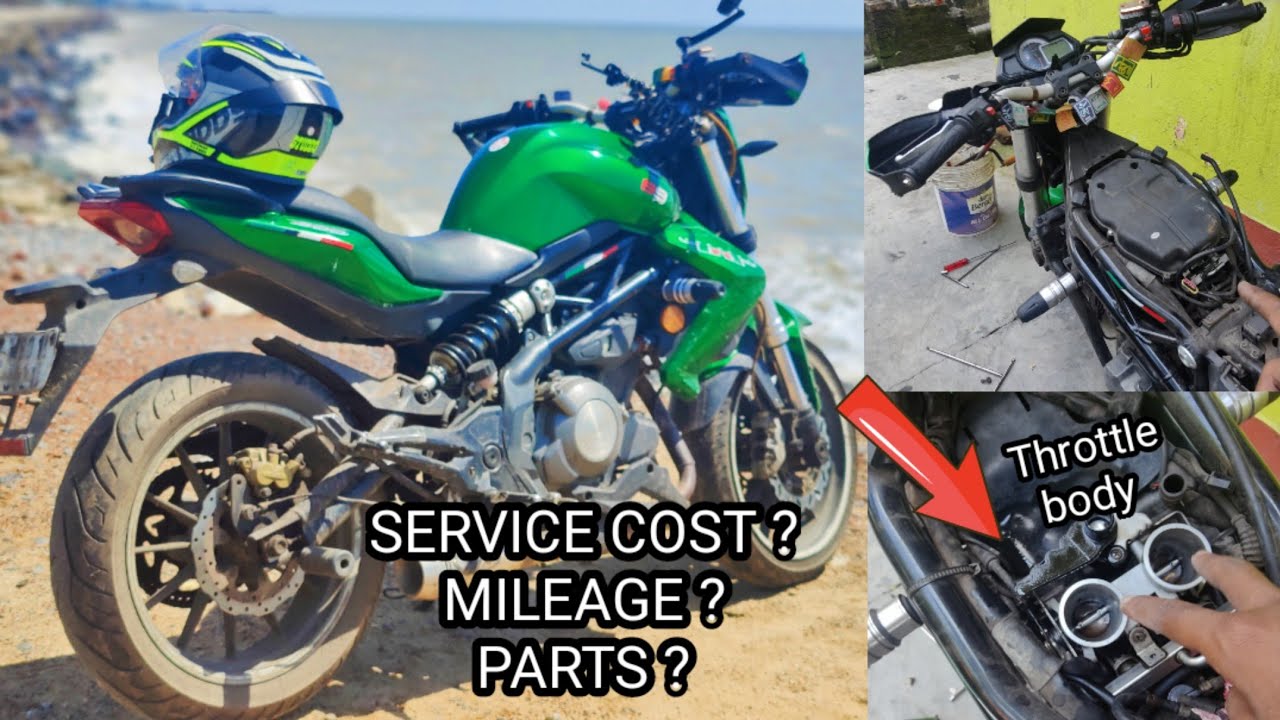 Benelli 300 service cost Throttle body clean parts air filter Spark plug chain and many more