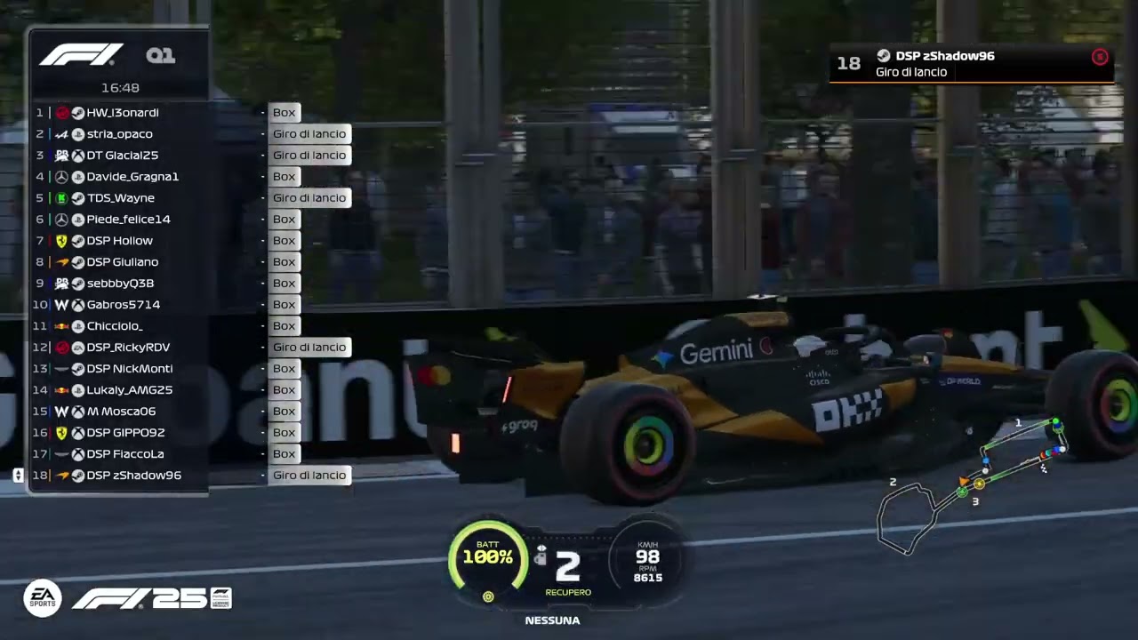 DSP Championship F1 25 - Round 14 Azerbaijan GP - F1
