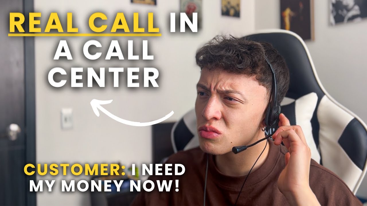 SIMULACIÓN de una LLAMADA REAL en un CALL CENTER BILINGÜE