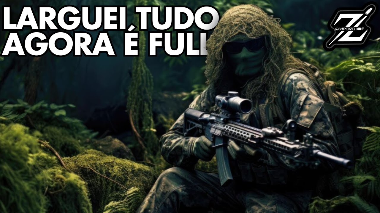 UM SNIPER DE AEG ☠️ GAME Bebedouro/SP | GAMEPLAY DE AIRSOFT