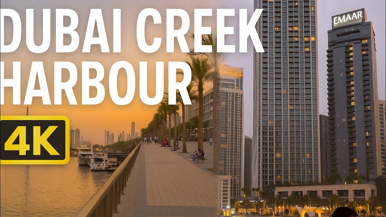 Dubai Creek Harbour 2025 | New Dubai Icon with Skyline, Sunset & Creek Views