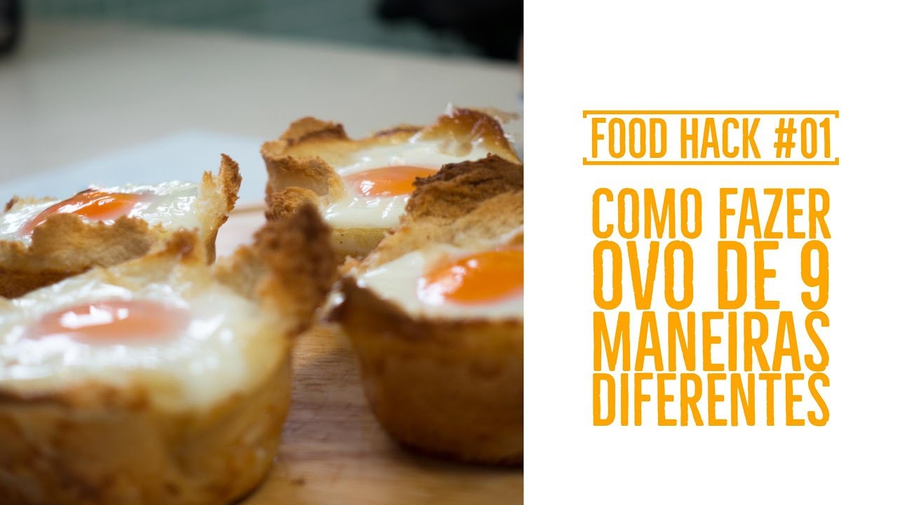 COMO FAZER OVO DE 9 MANEIRAS CRIATIVAS | FOOD HACKS