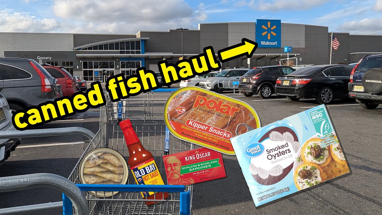 Wal-Mart Canned Fish Survey | Canned Fish Files Ep. 149
