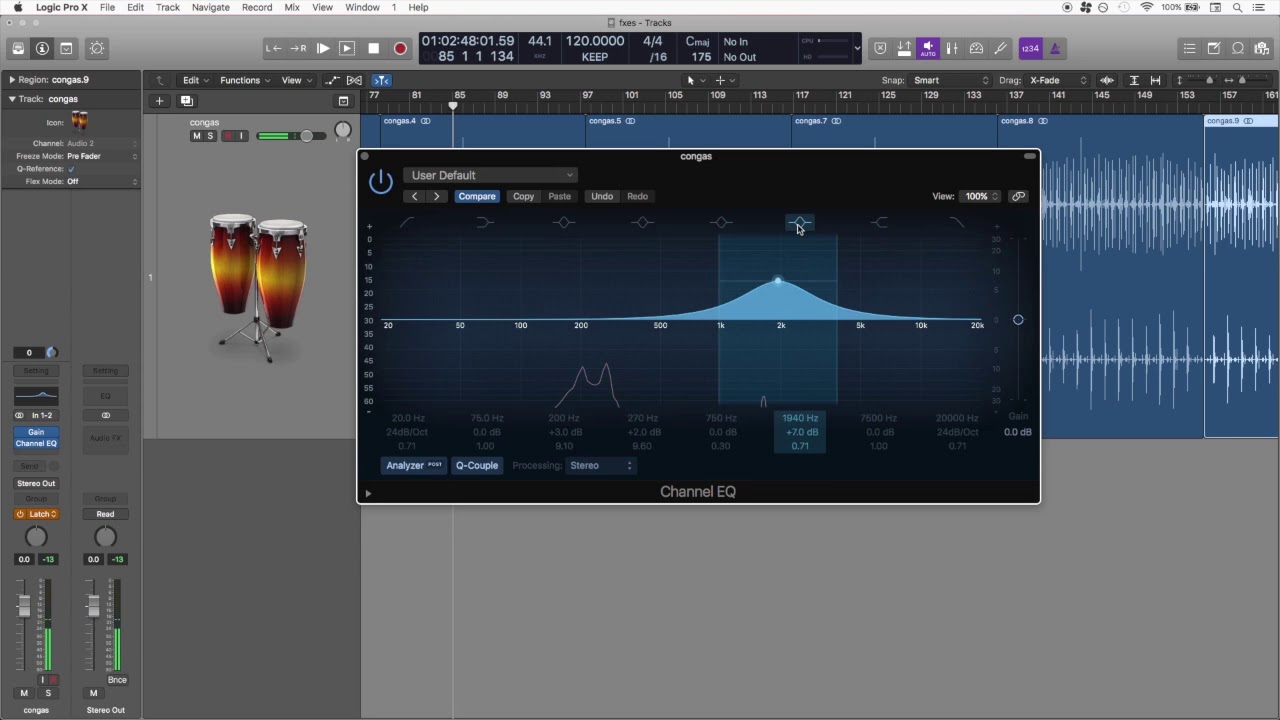 Cómo ecualizar congas (tutorial)