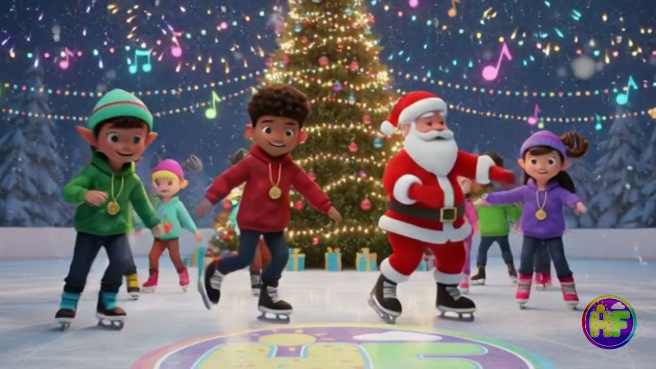 🎄⛸️ Navidad en la Pista de Hielo ❄️ Rap Infantil de Navidad | Hockey y Patinaje | HaveFun