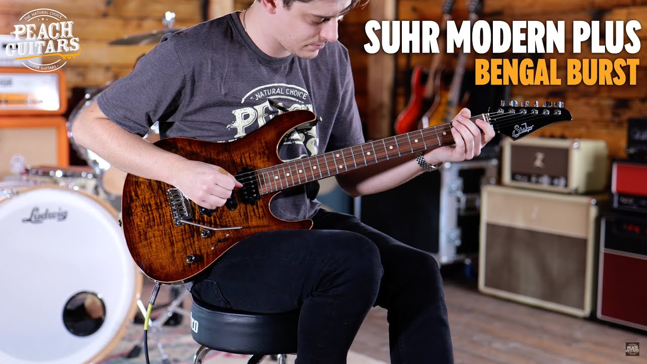 No Talking...Just Tones | Suhr Modern Plus Bengal Burst Pau Ferro