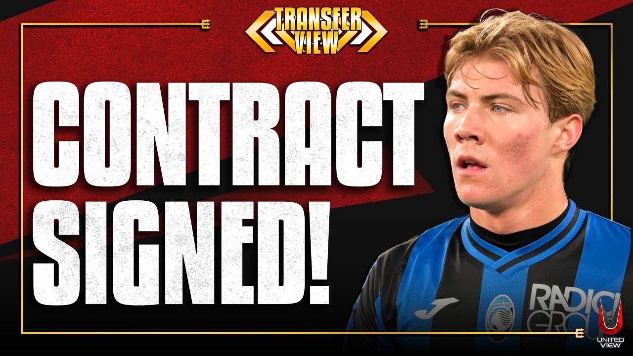 Hojlund CONTRACT SIGNED! | Completes Manchester United Medical | Man United Transfer News