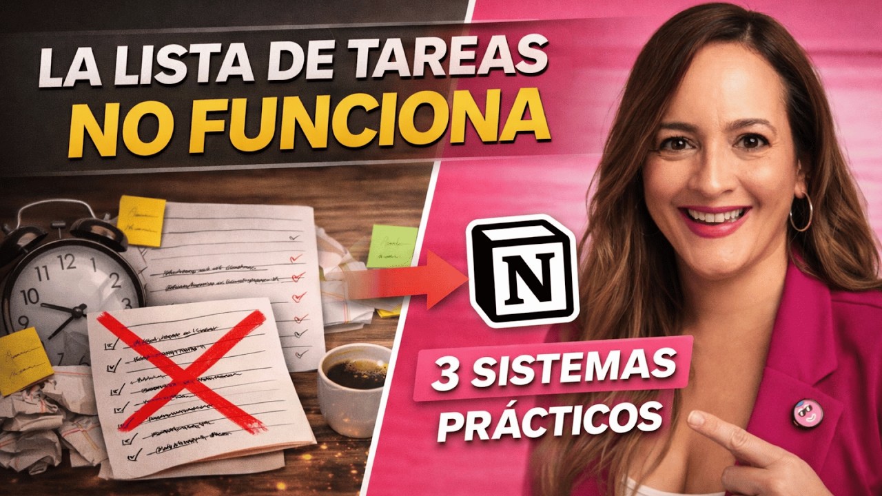 Cómo pasé de abrumada a organizada con Notion
