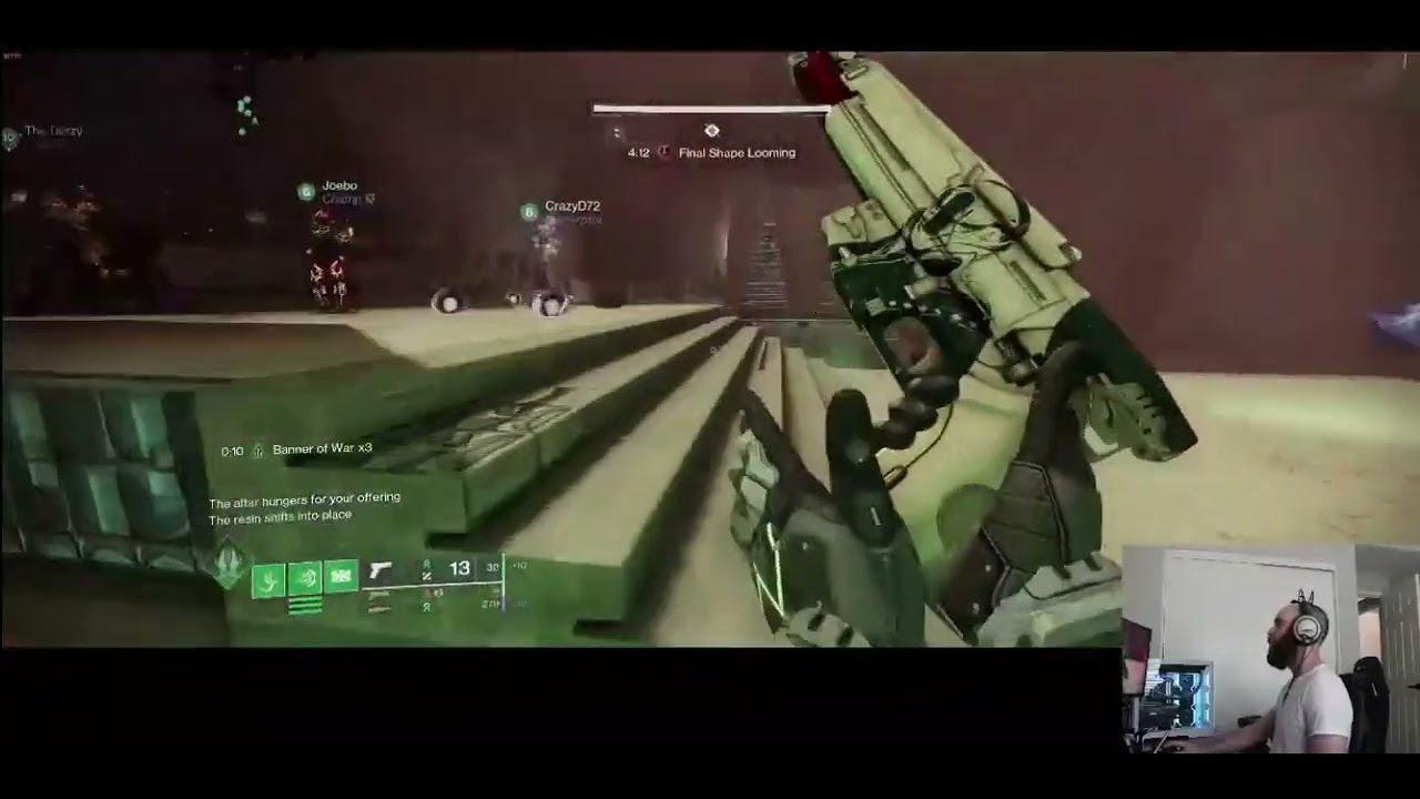 This war banner build is insane