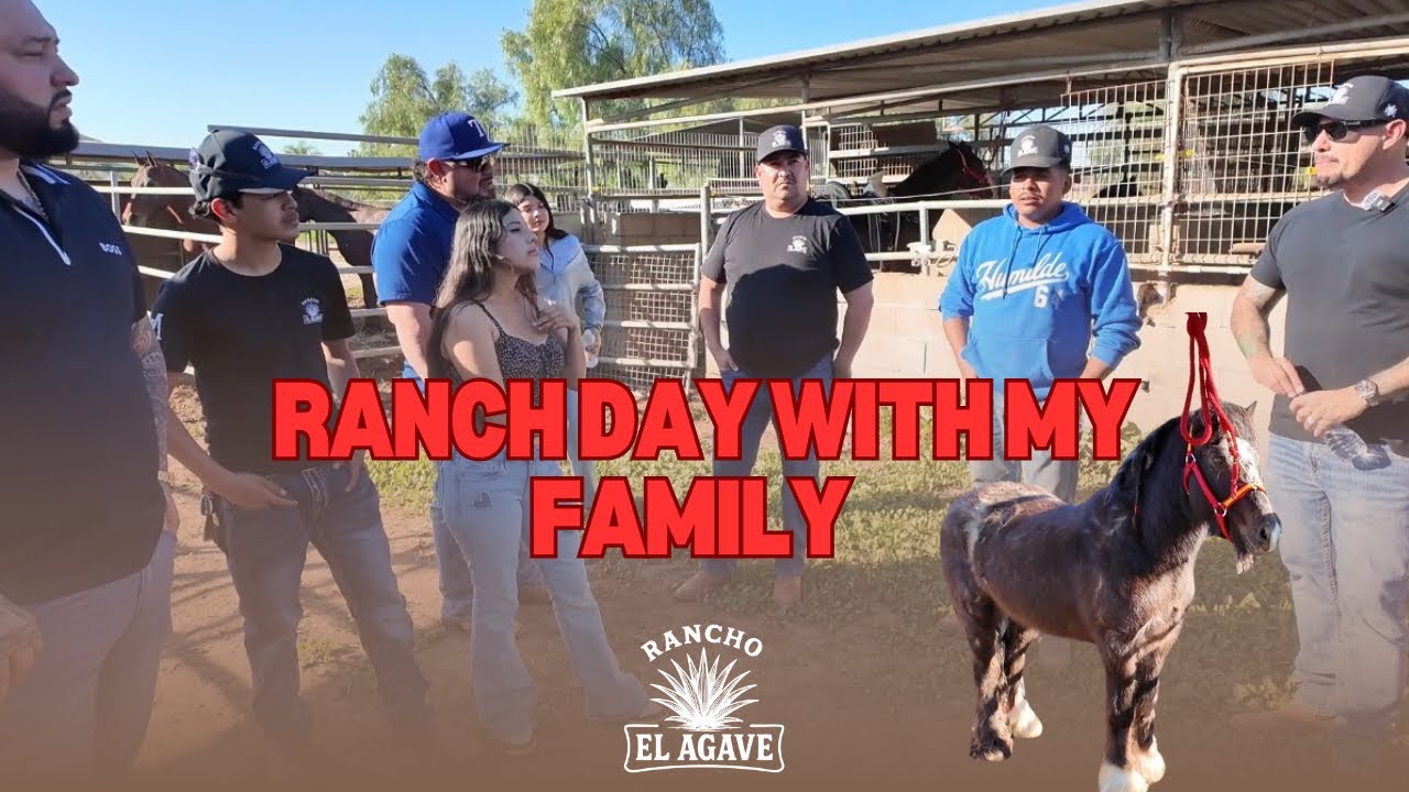 Bringing My Family to the Ranch 🐎 Meeting the Horses & Ranch Life Up Close! 