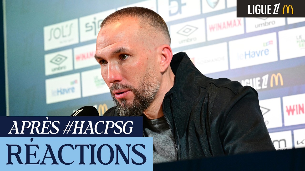 💬 Après HAC - Paris SG (0-1), réactions de Didier Digard