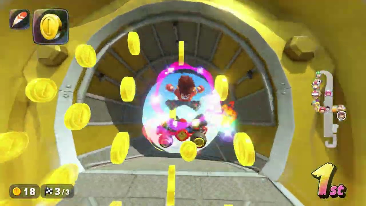 Mario Kart World Mushroom Cup 150cc (Triple Star Rank)