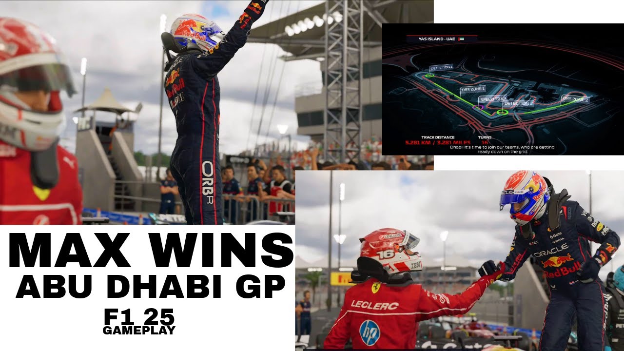 Max Verstappen WINS Abu Dhabi GP | Title Decider | Formula 1