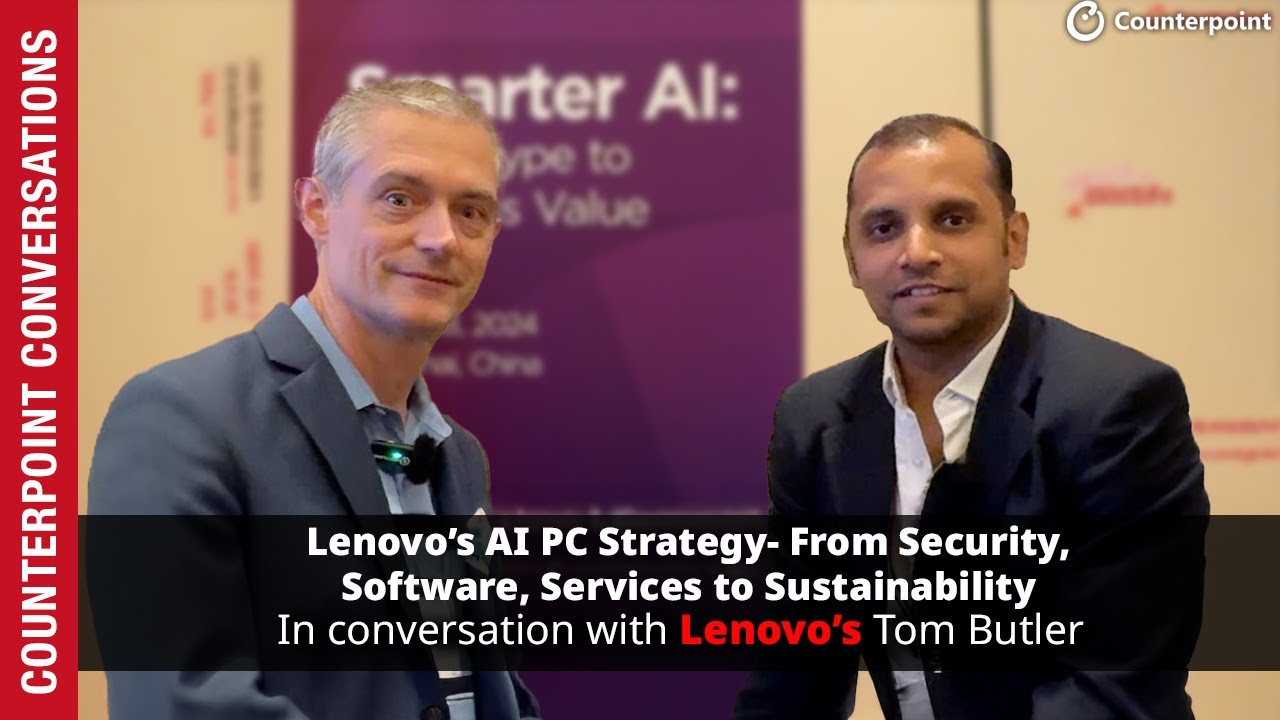 Lenovo's AI PC Strategy – From Security, Software, Services to Sustainability