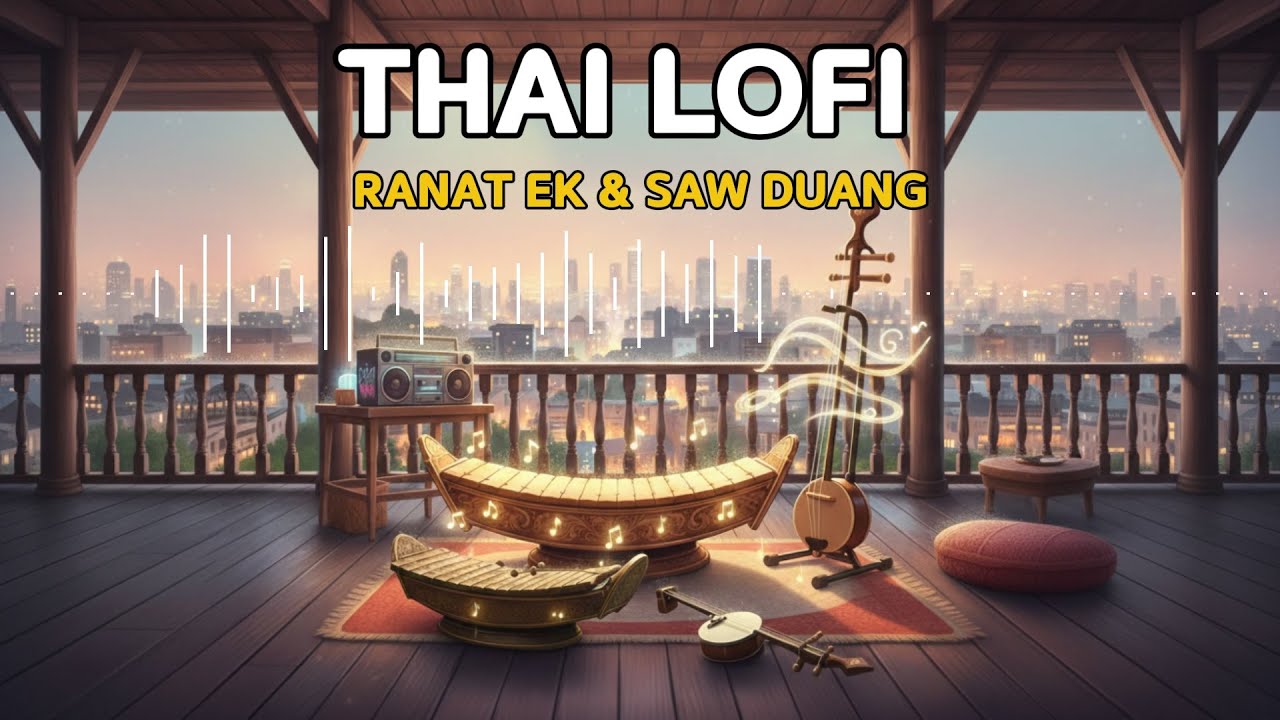 ด้วยดนตรีไทยร่วมสมัย ✍️ Thai Traditional Lofi Beats to Study/Work
