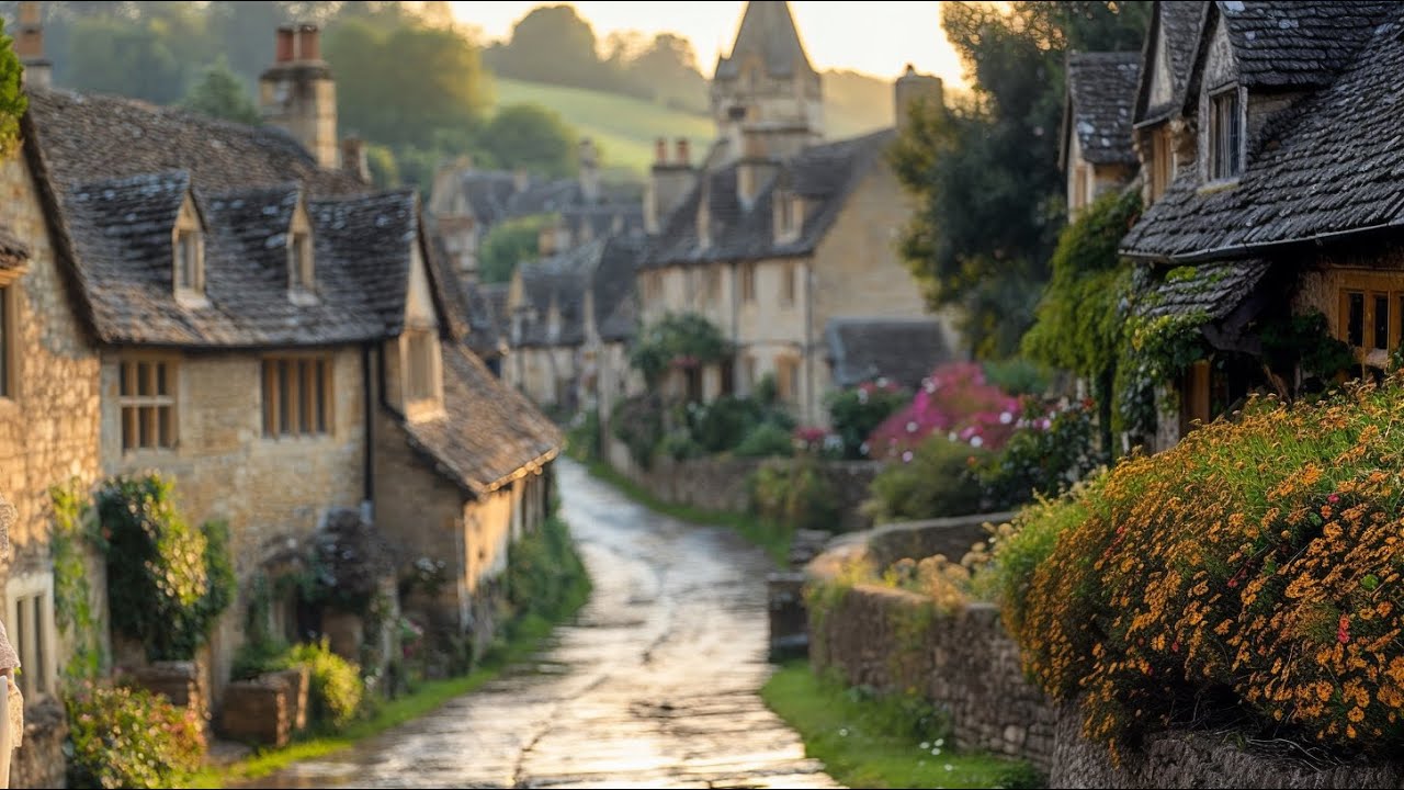 Castle Combe Cotswold - The Prettiest Village in England - 4K HDR Walking Tour