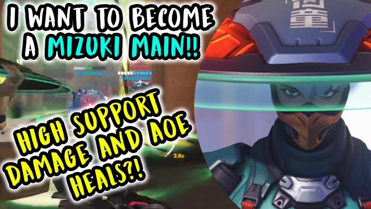 I want to become a MIZUKI MAIN! | Overwatch Ranked | Platinum? Placements