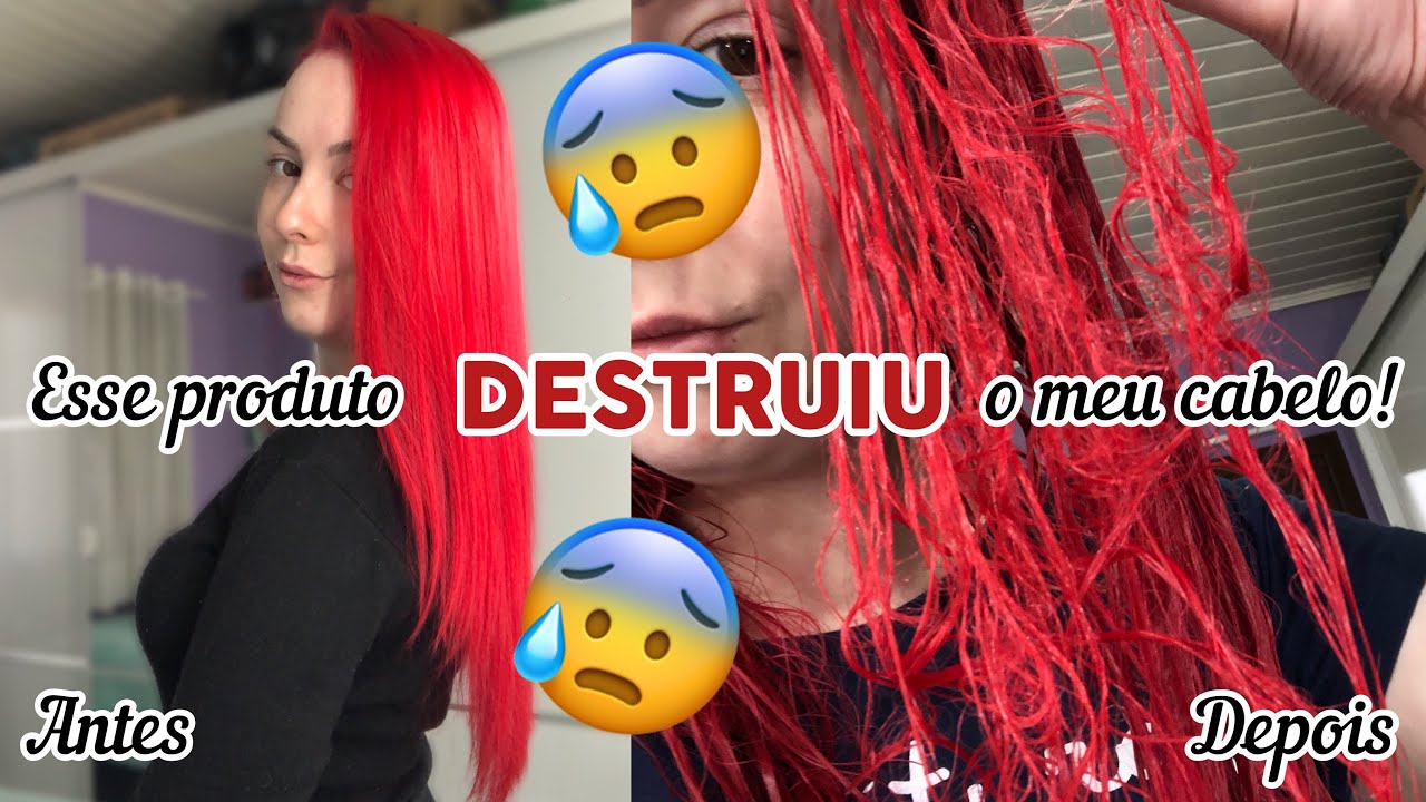 QUASE PERDI MEU CABELO 😱