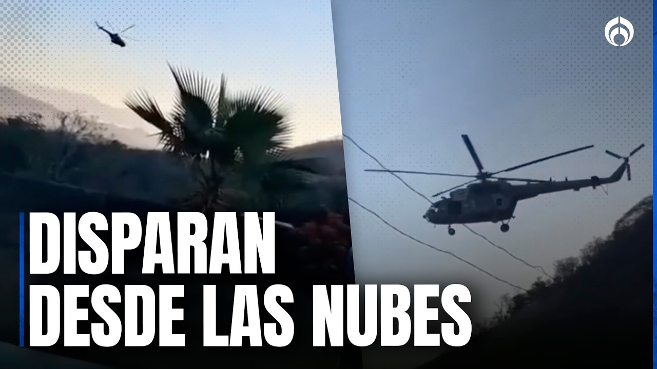 Operativo con helicópteros sacude comunidad de Limoncito, Sinaloa