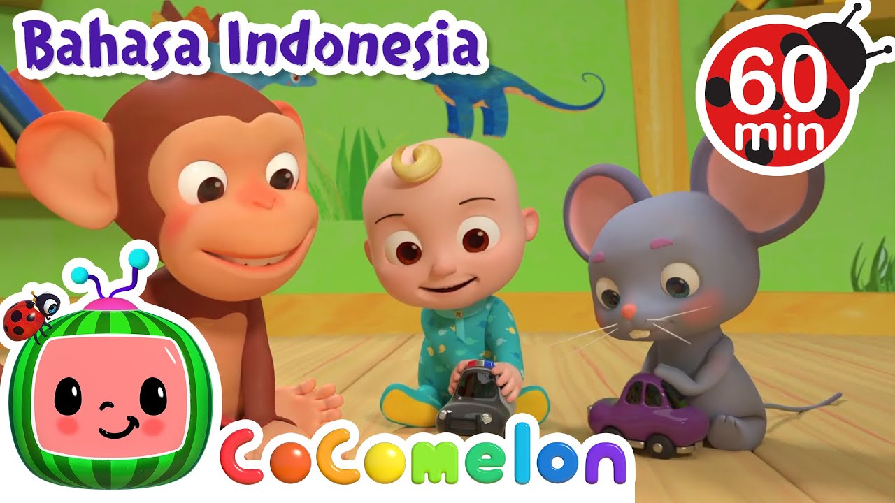 Mengenal Keluarga Jari Tangan🖐️ | CoComelon Bahasa Indonesia - Lagu Anak Anak | Nursery Rhymes