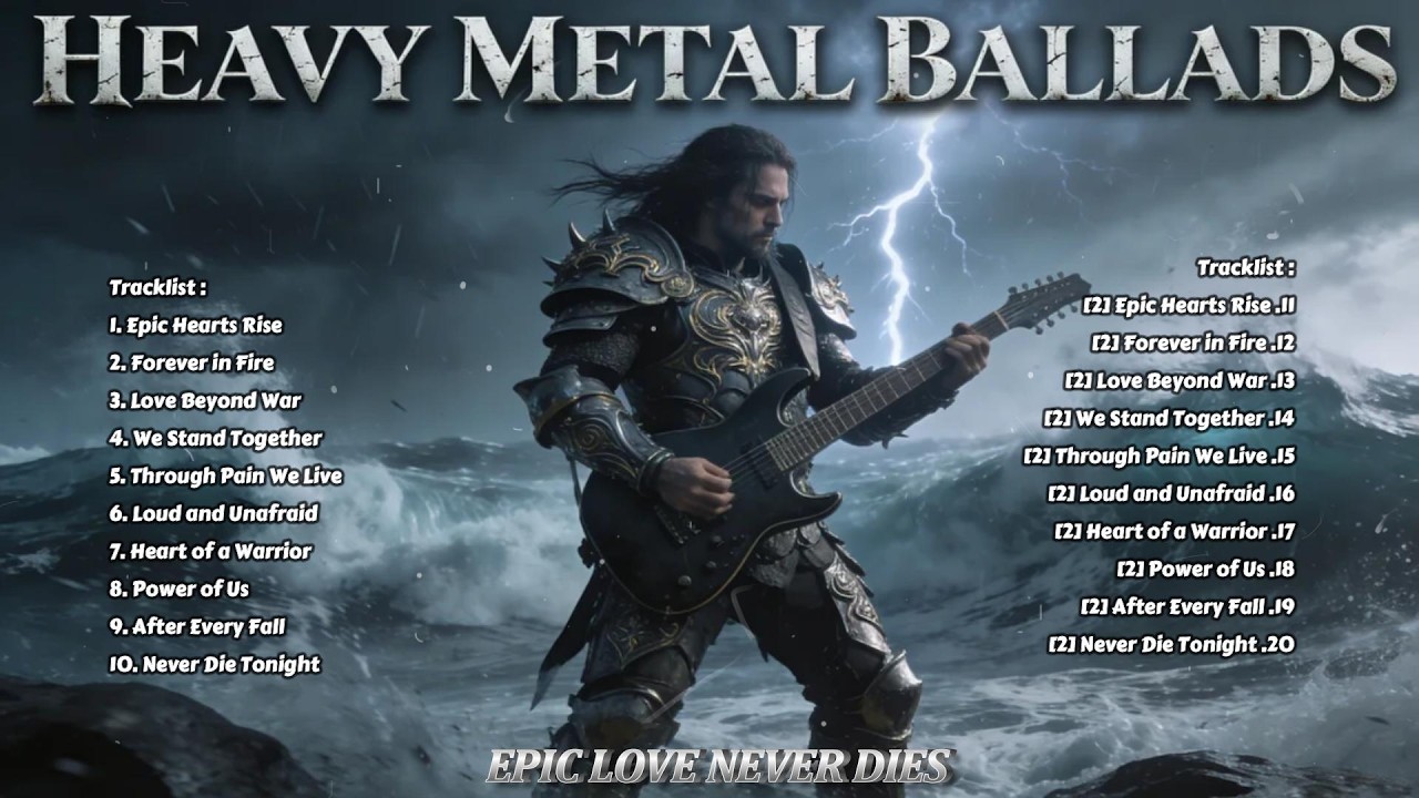 Best Heavy Metal Ballads 2026 🔥 Emotional Power Metal Songs | Epic Love Never Dies Playlist