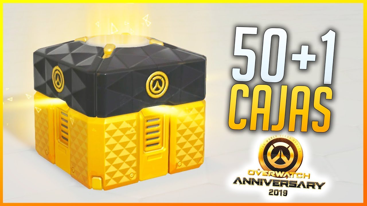 OVERWATCH: ABRIENDO 50+1 CAJAS DE ANIVERSARIO!! | Makina