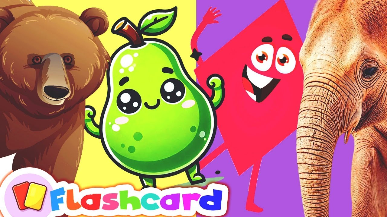 Cartoni Educativi per Bambini in Italiano – Mix 30 Minuti | Animali, Alfabeto, Frutta e Forme