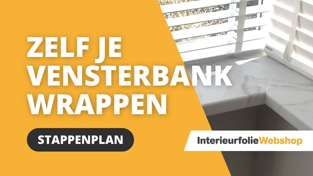 Vensterbank wrappen | interieurfoliewebshop.nl