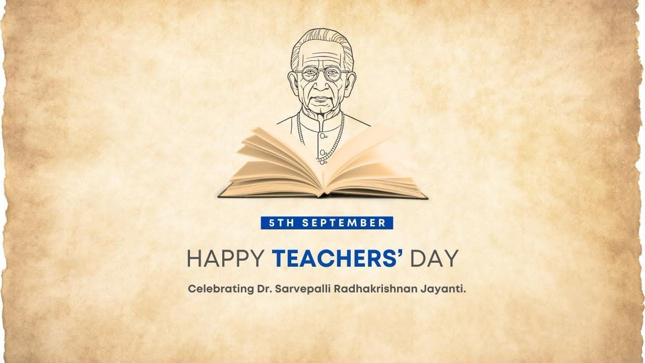 Happy Teachers' Day to all the hardworking and sincere teachers